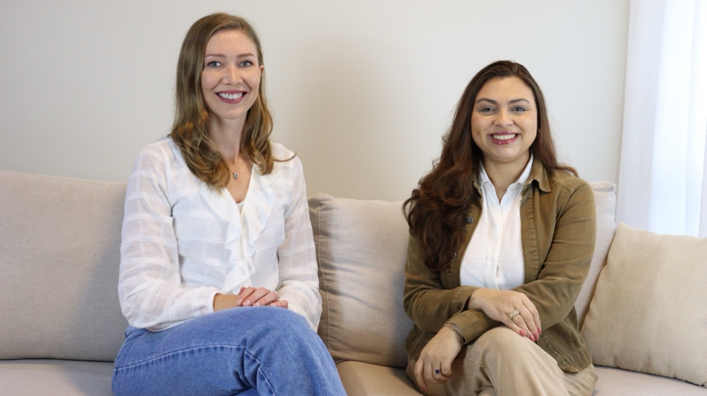 Psicólogas Cristine Schwengber e Akemy Rocha